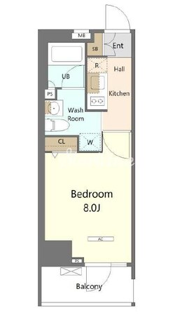 グランドコンシェルジュ日本橋の物件間取画像